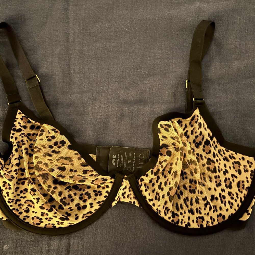 CUUP Animal Print Bra - EUC